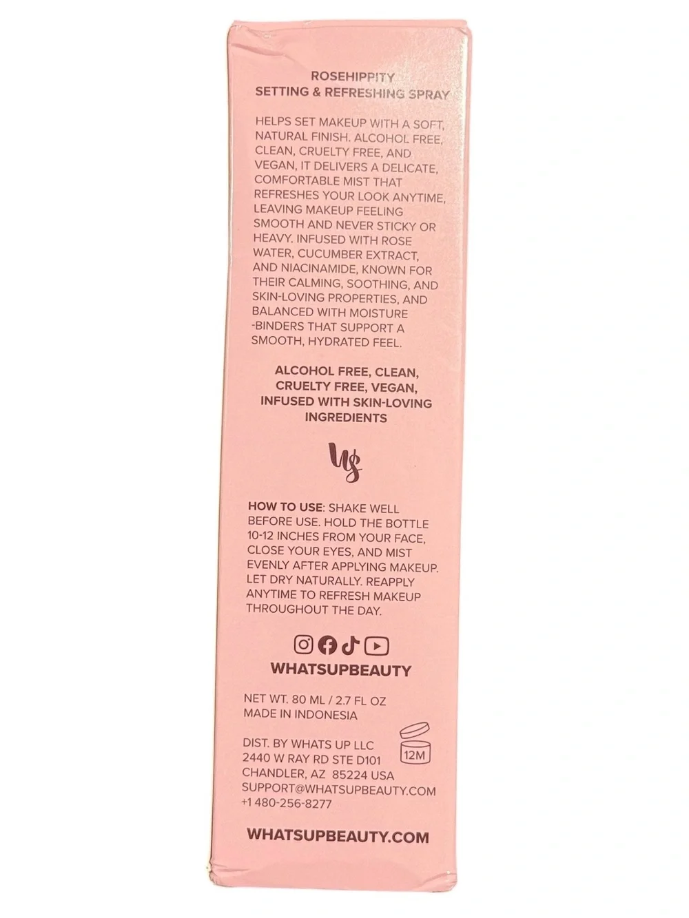What’s Up Beauty Rosehippity Setting & Refreshing Spray